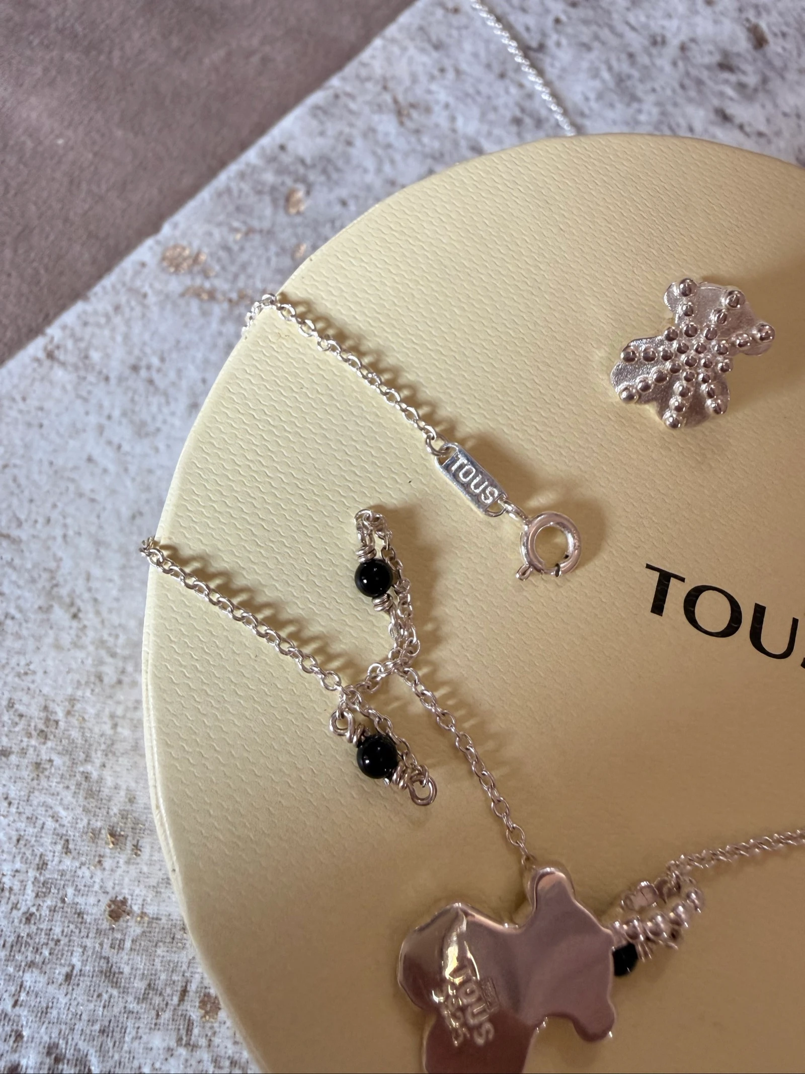 Necklace + Tous earrings new with box – photo 3